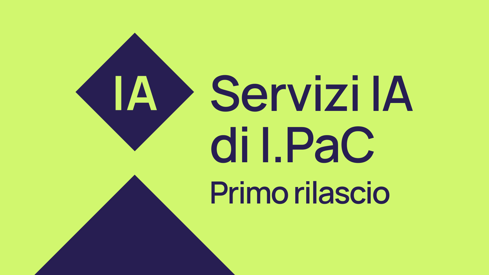 Nuovi servizi di intelligenza artificiale nel catalogo di I.PaC
